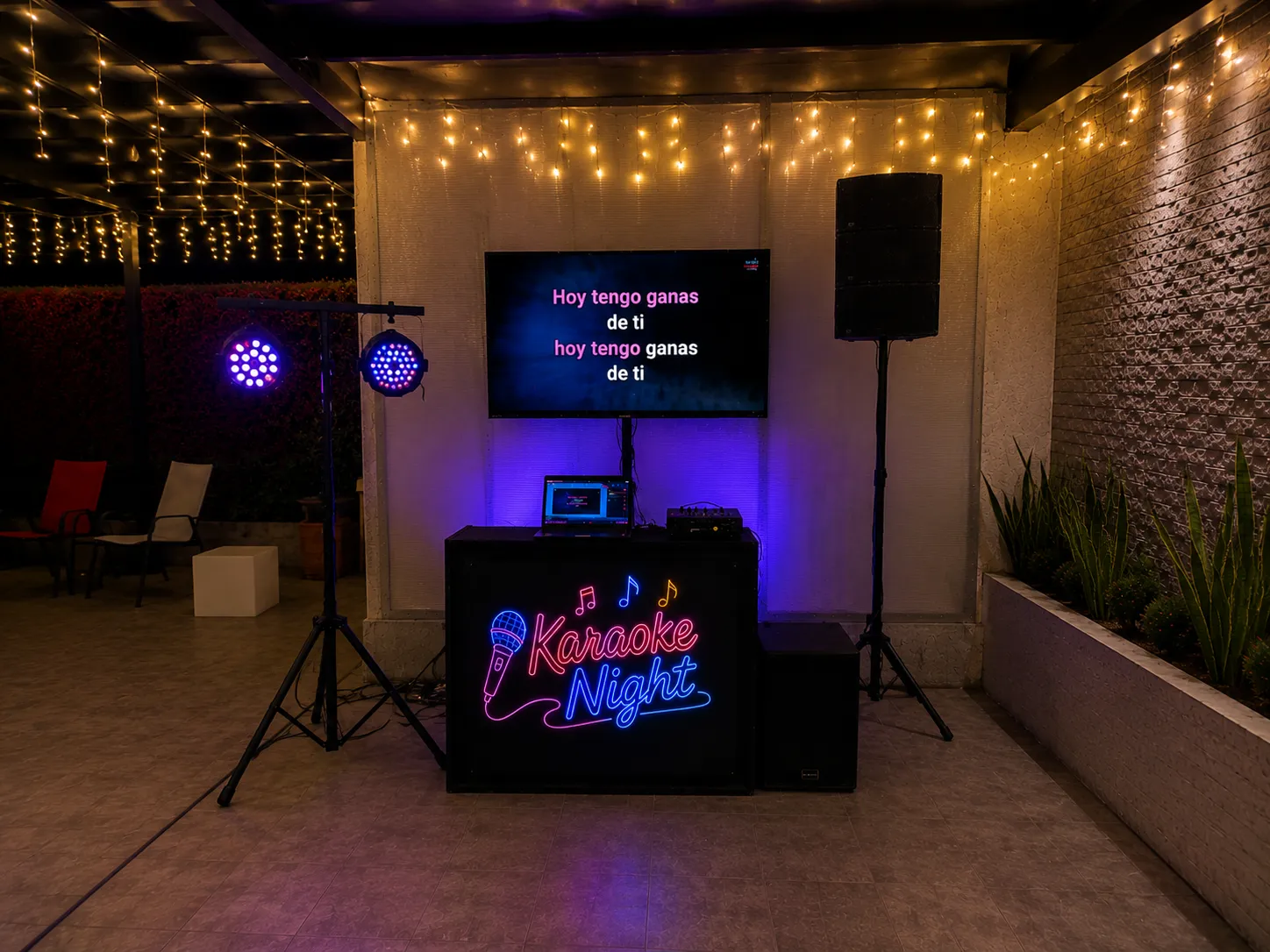 Equipo de Karaoke Rockola en CDMX
